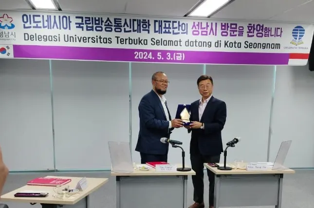 Universitas Terbuka Galang Praktik MBKM untuk Mahasiswa Magang di Seongnam City Korsel