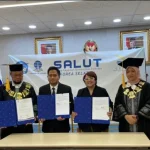 Rektor UT Resmikan SALUT Pertama di Luar Negeri : Terobosan Baru Layanan UT Luar Negeri